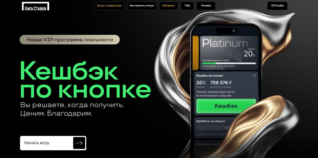 VIP-программа лояльности Лиги Ставок